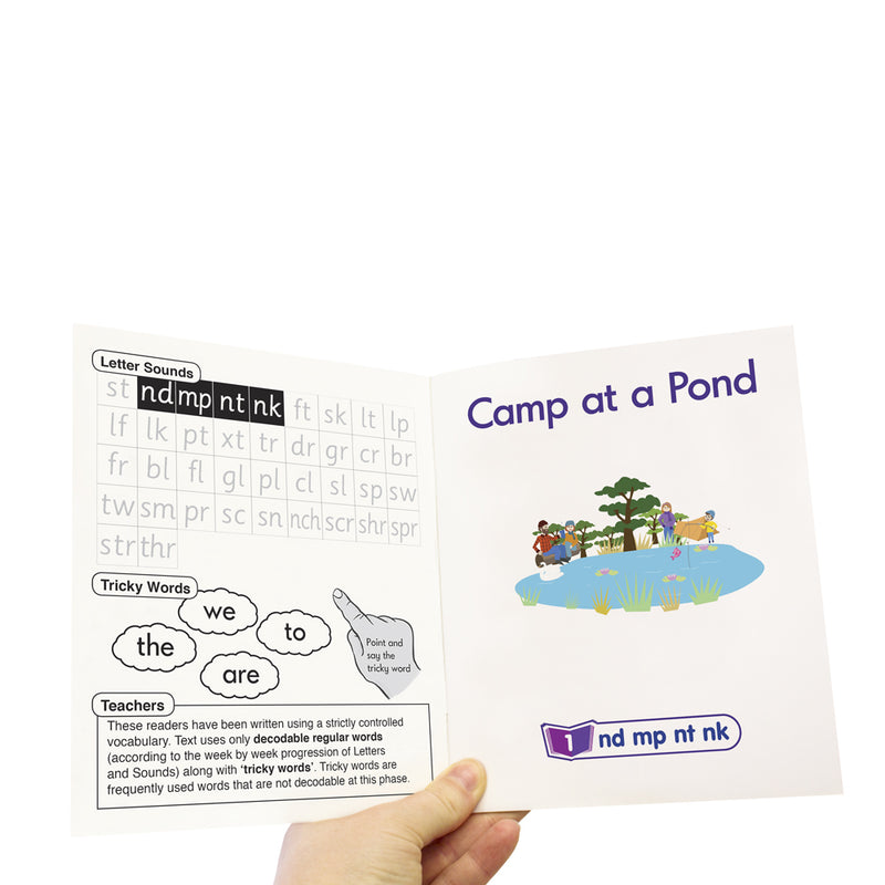 Letters & Sounds Phase 4 Set 1 Fiction - 6 Pack – Junior Learning NZ