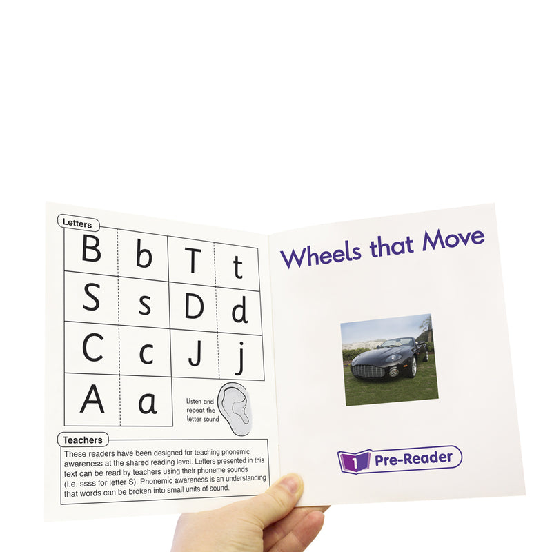 Letters & Sounds Phase 1 Set 1 Non-Fiction - 6 Pack – Junior Learning NZ