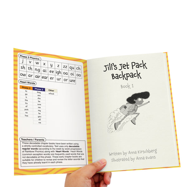 Jill Jet - Decodable Chapter Books - Boxed Set