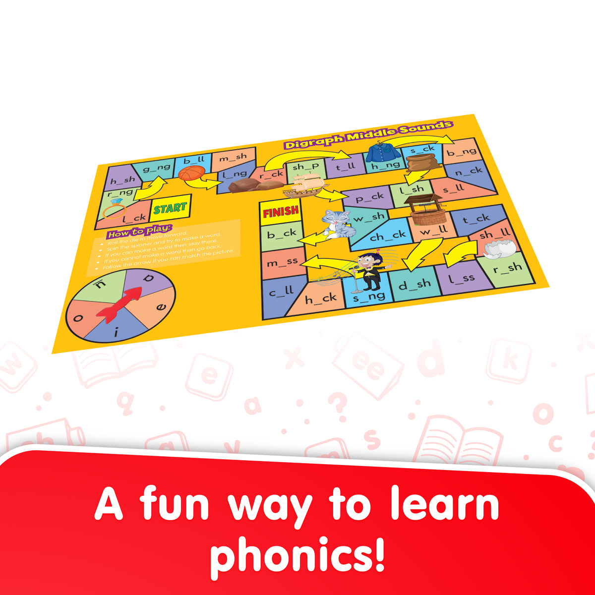 Phonics Board Games