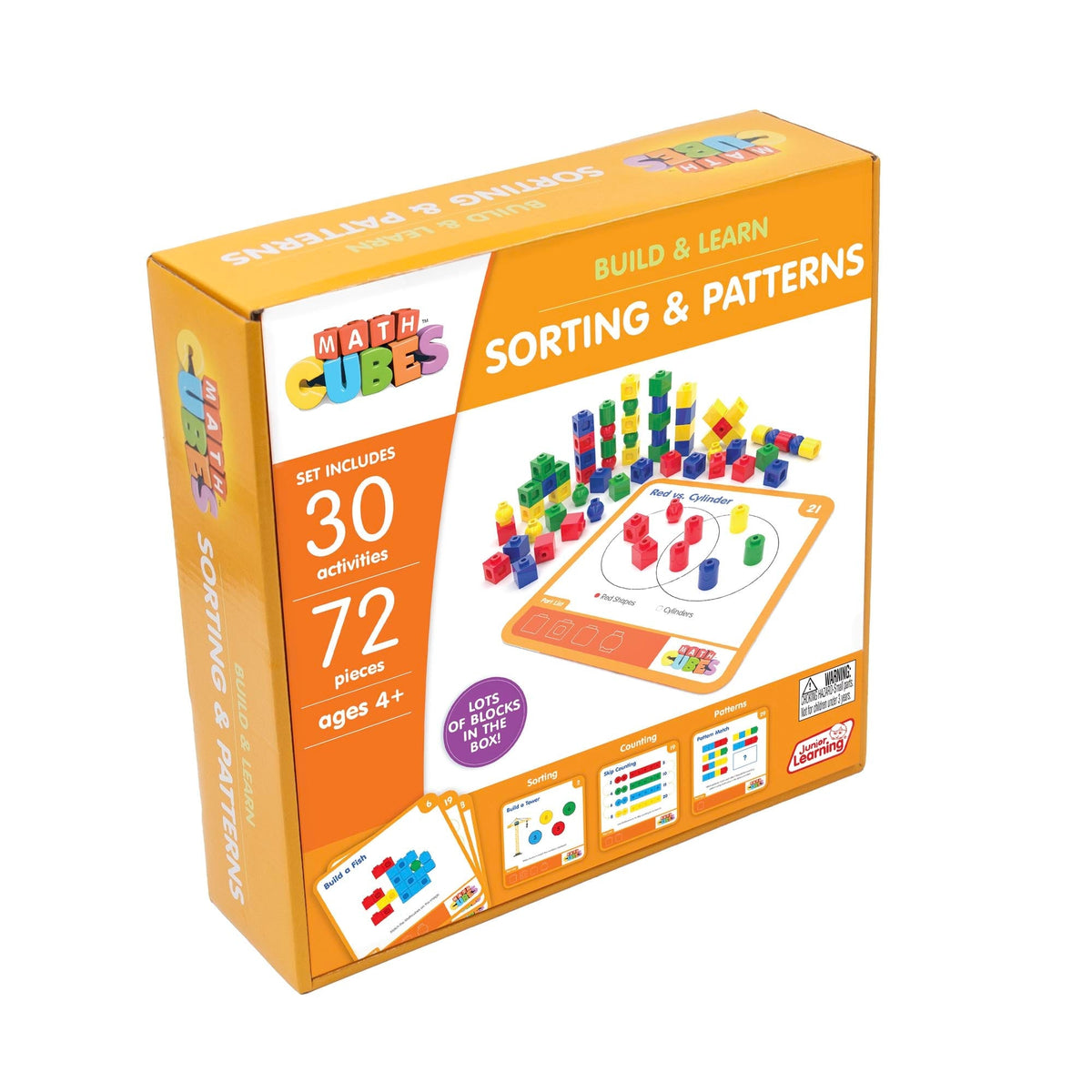 Patterns With Math Cubes Mathcubes - Sorting and Patterns – Junior Learning NZ