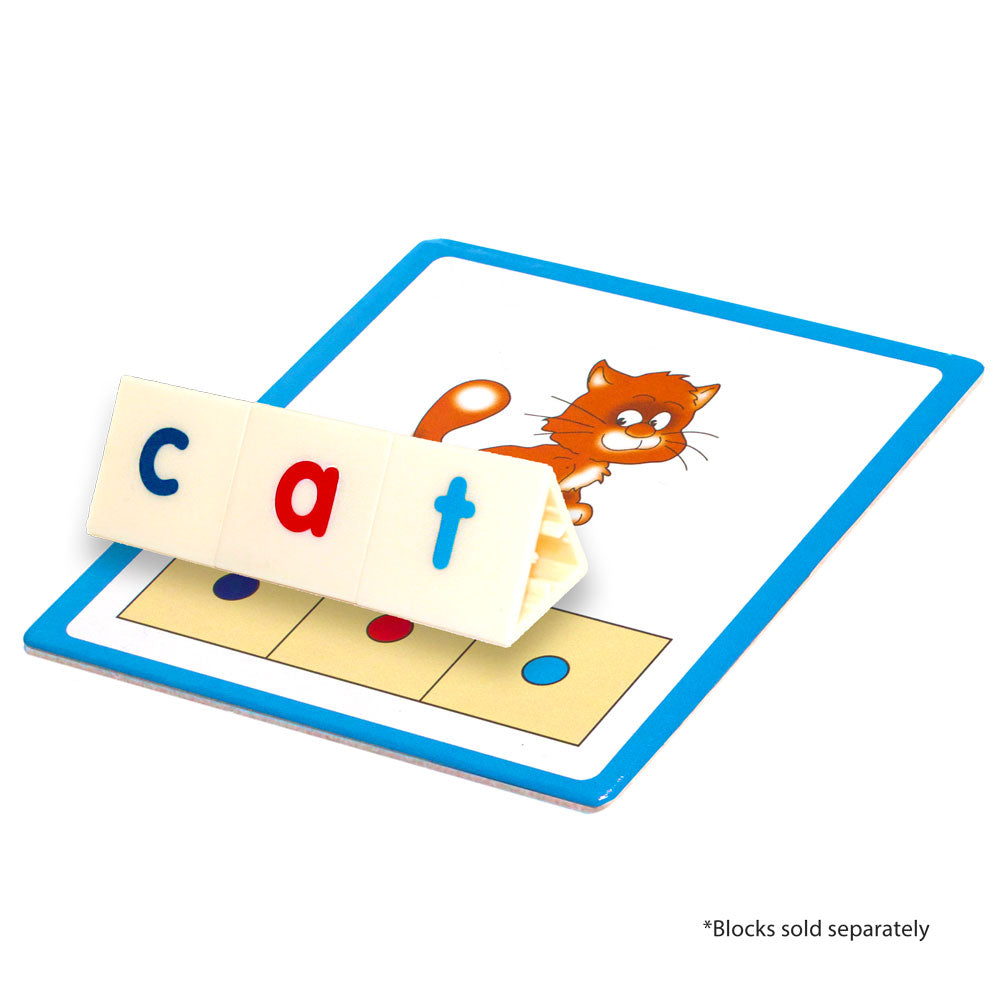 Junior Learning Word Builders Activity Cards - 40 Phonics Cards For Ages 6-7