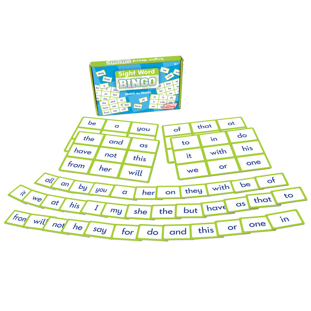 Junior Learning JL543 Reim-Bingo - Lernspiel Für Kinder Ab 4 Jahren Mit 4 Tafeln & 24 Karten