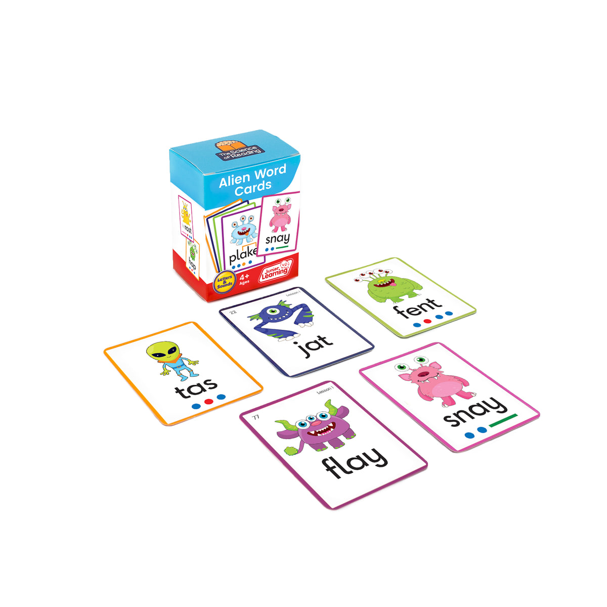 Alien Rwi Cards Alien Word Cards – Junior Learning NZ